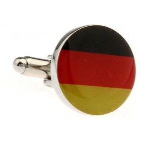 Butoni camasa cu model steagul Germaniei